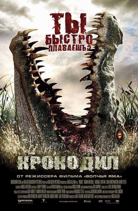 Крокодил / Rogue (2007) DVDRip онлайн
