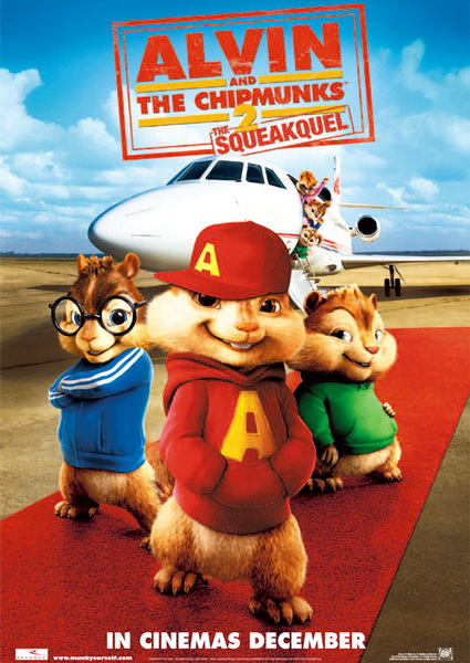 Элвин и бурундуки 2 / Alvin and the Chipmunks: The Squeakquel (2009) онлайн