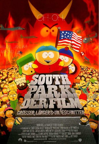 Южный Парк: Большой, длинный, необрезанный / South Park: Bigger Longer & Uncut (1999) онлайн